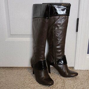 Nine West tall leather boots